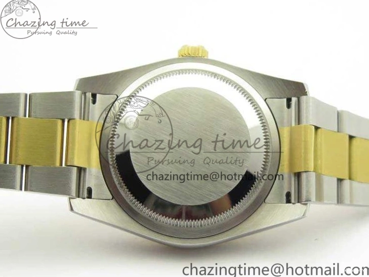 1:1 Diam 36mm SA3135 On YG SS Datejust V2 116234 Dial White Best Oyster DJF Com Bracelet Edition 0313